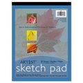 Pacon Sketch Pad, 9" x 12", White 4746